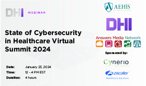 State Of Cybersecurity In Healthcare Virtual Summit-Jan 2024